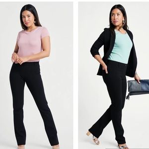 Betabrand Straight-Leg Classic Dress Pant Yoga Pant